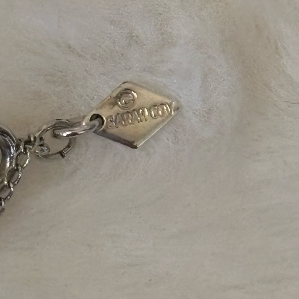 Vintage Sara Coventry necklace, unique pendant on 18” chain - Picture 6 of 7